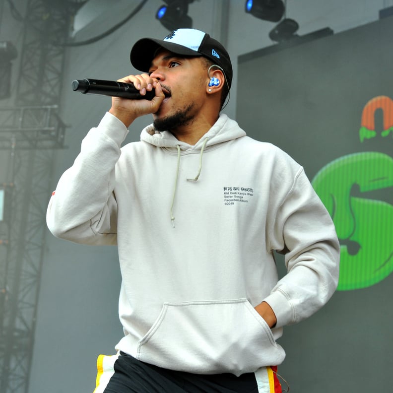 CHICAGO, ILLINOIS - JUNE 08: Chance The Rapper performs onstage during Nickelodeon's Second Annual SlimeFest at Huntington Bank Pavilion on June 08, 2019 in Chicago, Illinois. (Photo by Timothy Hiatt/Getty Images  for Nickelodeon)