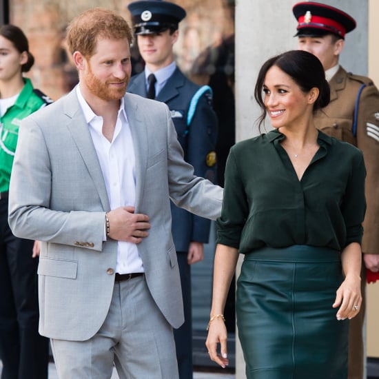 Prince Harry Kisses Female Fan's Hand in Brighton 2018