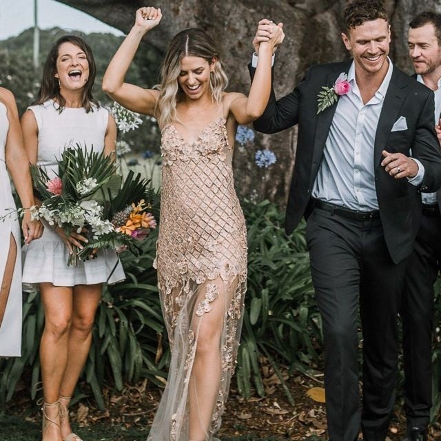 Gold Wedding Dresses POPSUGAR Fashion