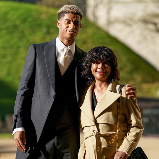 Marcus Rashford Collects His MBE From Prince William