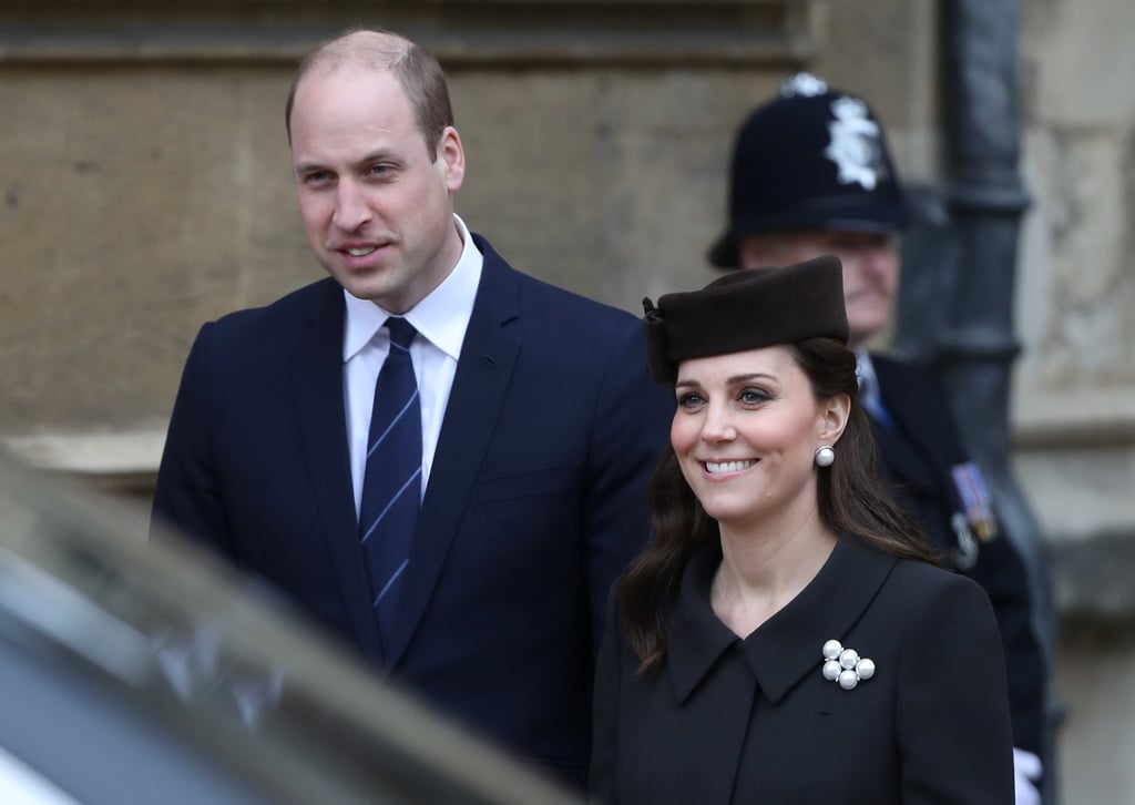 Kate Middleton and Prince William at Easter Service 2018