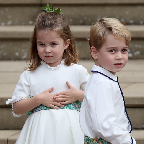 George and Charlotte at Eugenie's Wedding Pictures