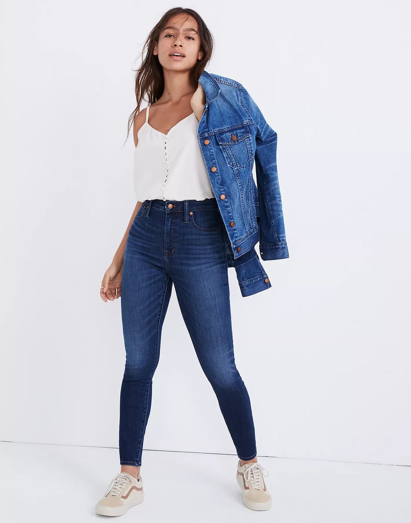 Madewell Curvy High-Rise Skinny Jeans in Danny Wash | What Jeans Are in ...