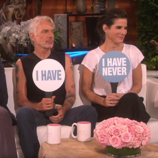Sandra Bullock Playing Never Have I Ever on The Ellen Show