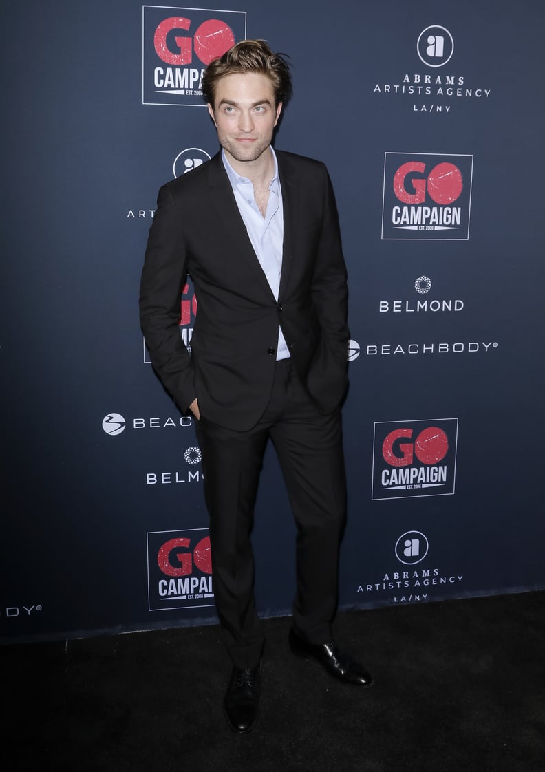 Robert Pattinson and Rami Malek at Go Gala Pictures | POPSUGAR Celebrity