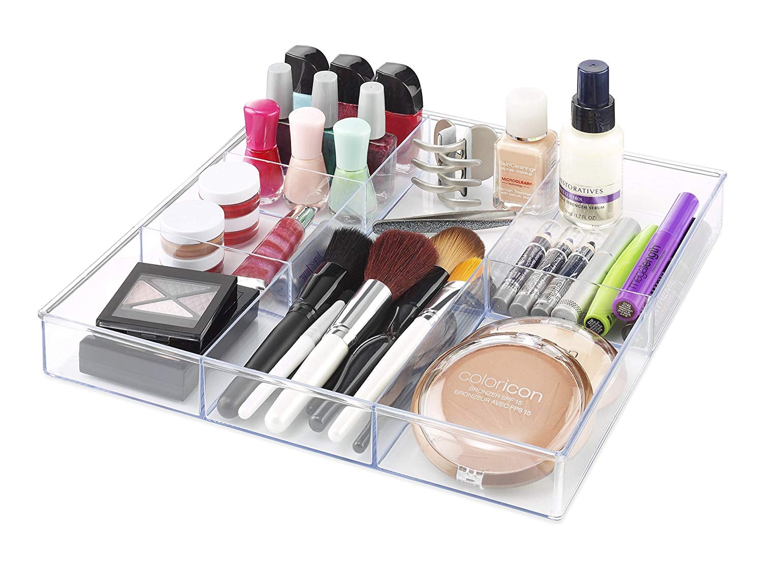 Whitmor 6 Section Drawer Organizer 39 Genius Drawer Organizers