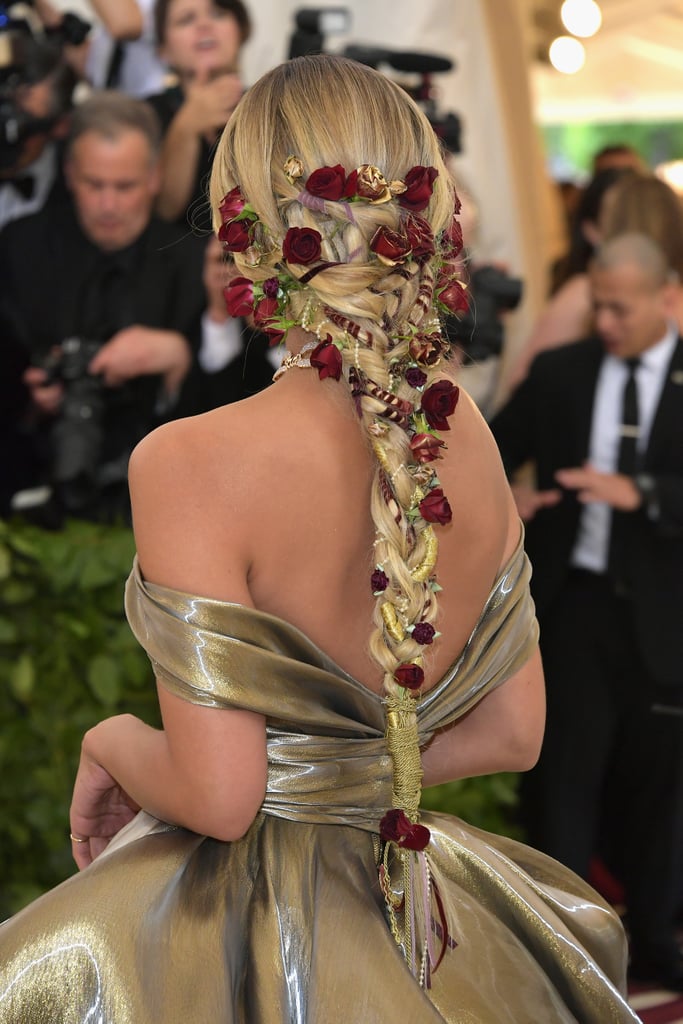 Jasmine Sanders Hair at the Met Gala 2018