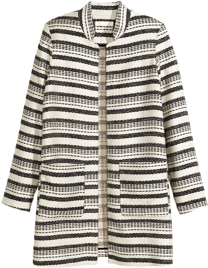 H&M Jacquard-weave Coat ($70)