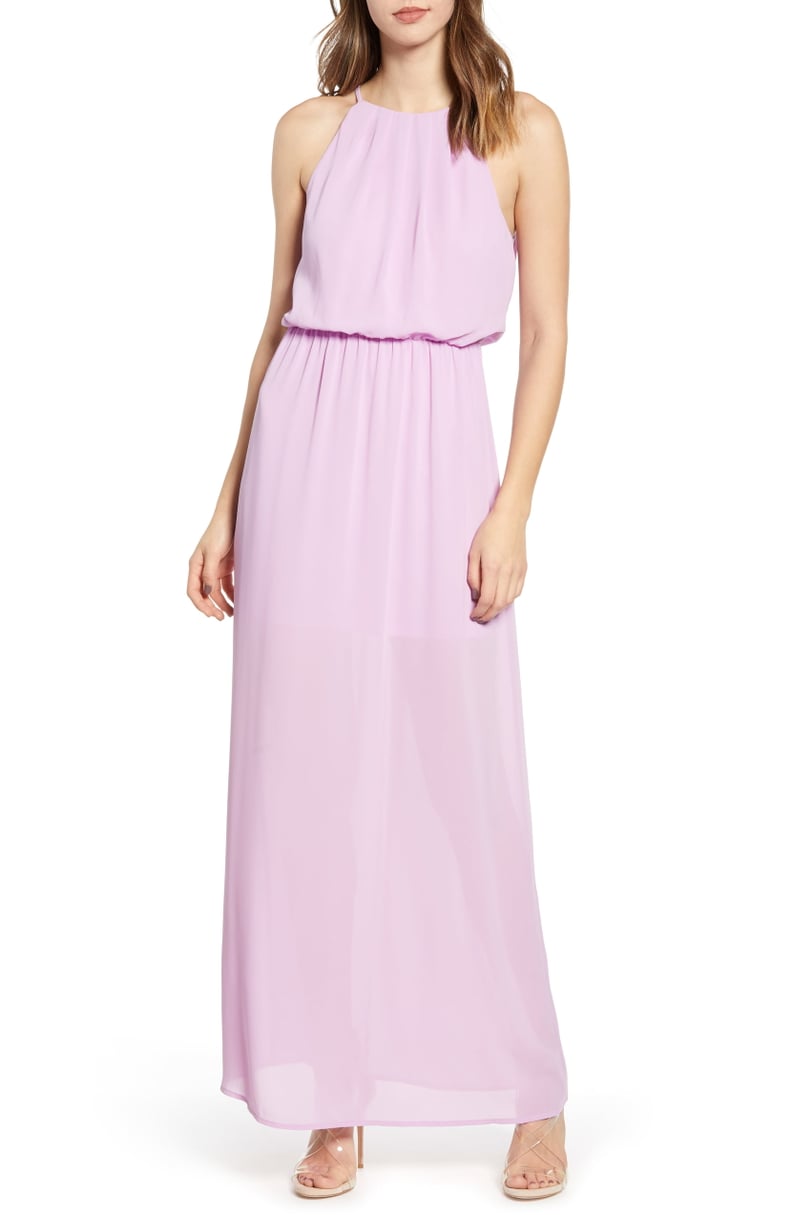 All in Favor Blouson Maxi Dress