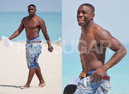 micah richards weight training