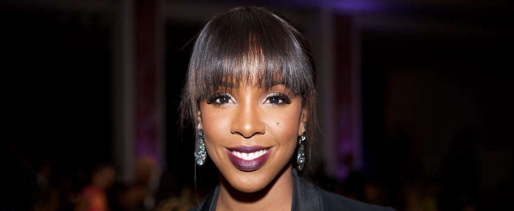 Kelly Rowland's Black Dress Has the Most Unique Chest Cutouts