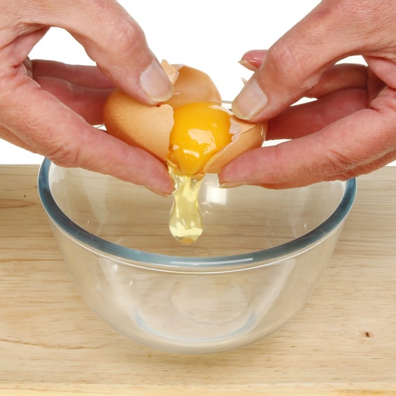 Crack Eggs in a Separate Bowl
