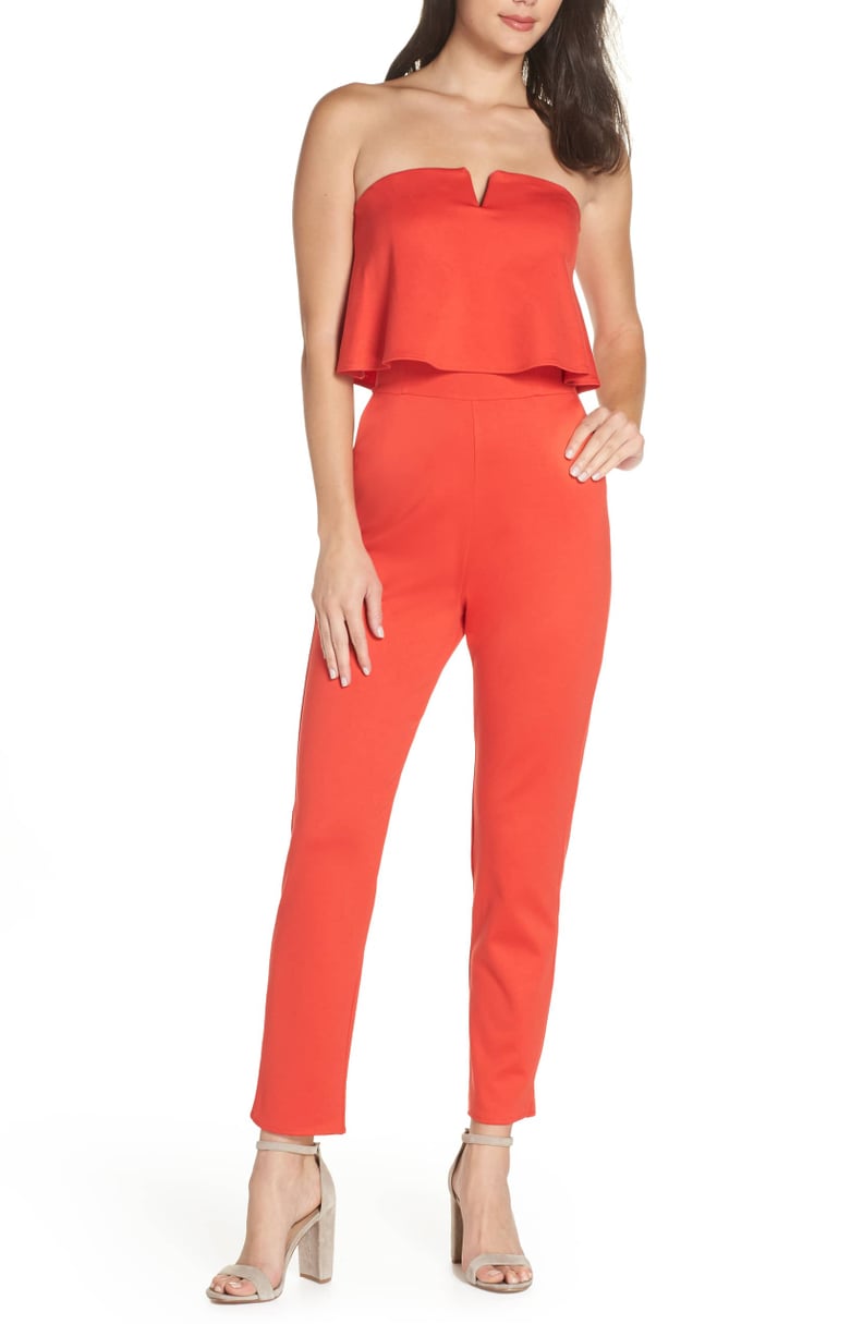 Fraiche by J Strapless Jumpsuit