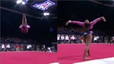 Collegiate Gymnastics Floor Routine to Beyoncé and Drake