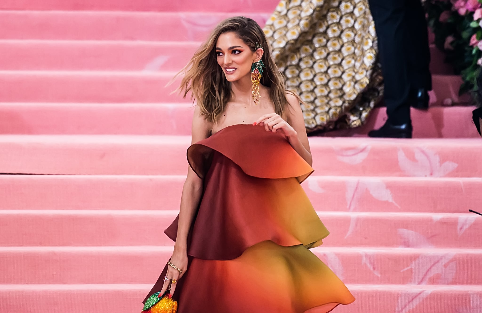 Sofia Sanchez de Betak Wearing Mango at the Met Gala | This Stunning Met Gala Dress Is Being Auctioned to Help Doctors in the Fight Against COVID-19 | POPSUGAR Fashion Photo