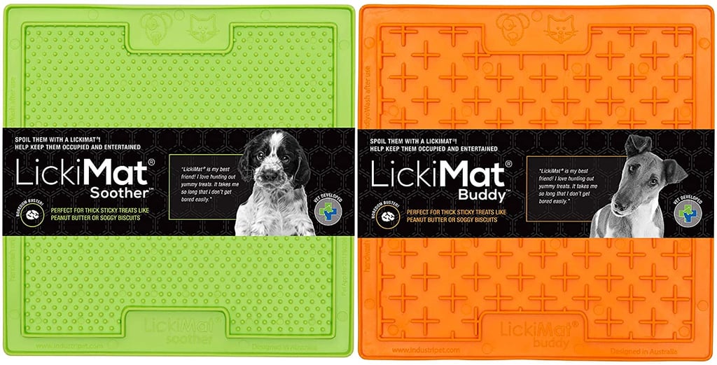 LickiMat Soother and LickiMat Buddy 2-Pack for Dogs