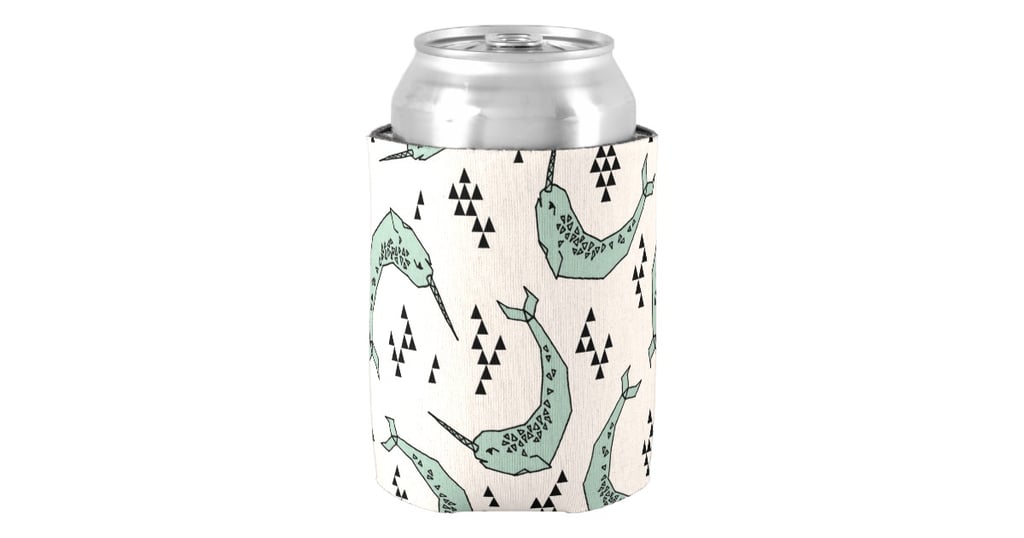 Narwhal — Whale Champagne Blue / Andrea Lauren Can Cooler