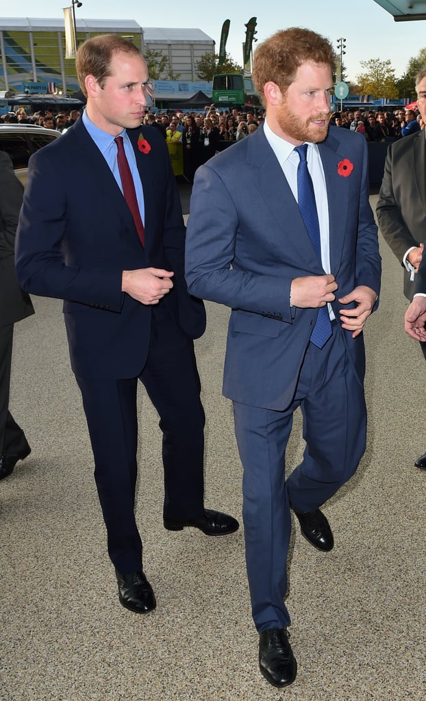 The men made an equally dapper appearance in London in October 2015. The men made an equally dapper appearance in London in October 2015.