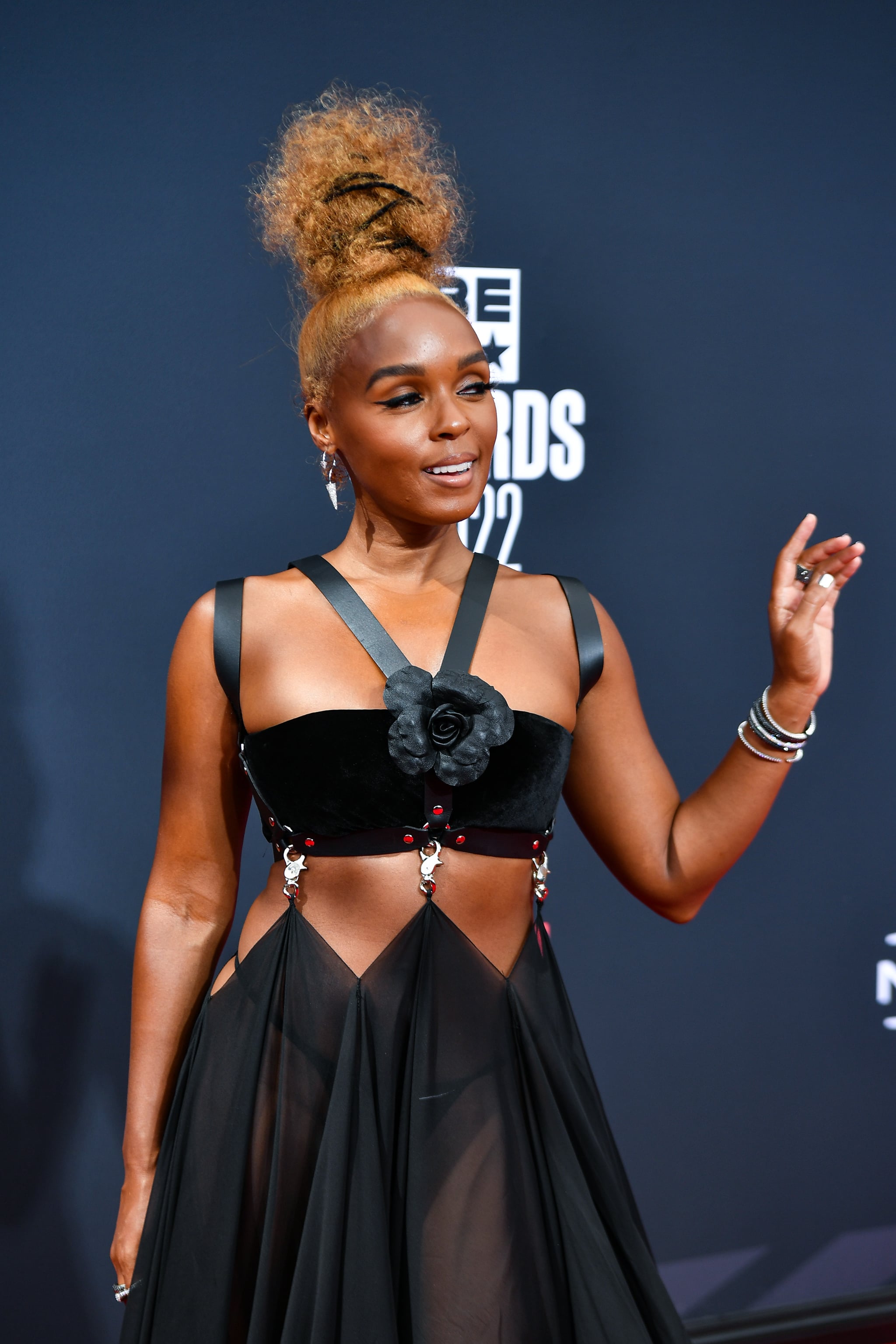 Janelle Monáe's WrappedBun Hairstyle at 2022 BET Awards POPSUGAR Beauty