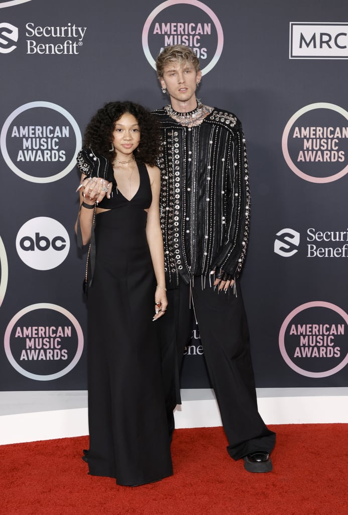 Machine Gun Kelly at the 2021 American Music Awards