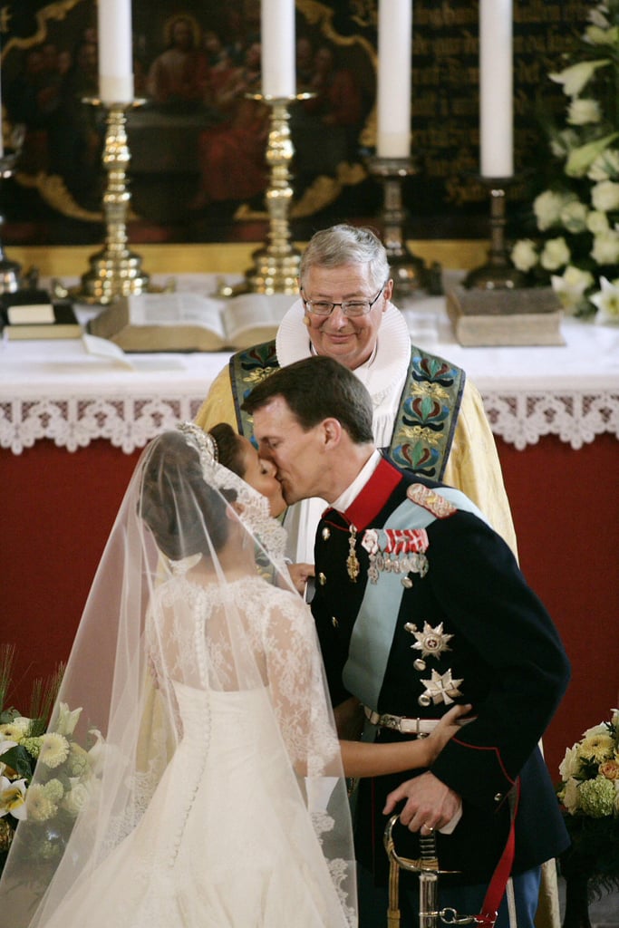 Prince Joachim and Marie Cavallier
The Bride: Marie Cavallier, who worked in PR and advertising before becoming Prince Joachim's second wife.
The Groom: Prince Joachim of Denmark, sixth in line to the Danish throne and the younger son of Queen Margrethe II and Henrik, Prince Consort of Denmark.
When: The wedding took place on May 24, 2008.
Where:They married in Mogeltonder Church, in the southwestern corner of the Danish peninsula of Jutland. Their wedding banquet occurred at the couple's residence, Schackenborg Castle.