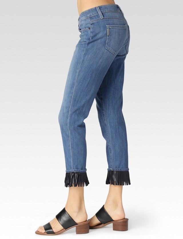 Paige Jimmy Jimmy Skinny 'Tempo' Fringe Jean ($299)