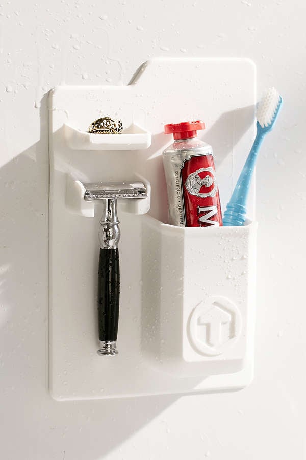 Tooletries Mighty Toothbrush + Razor Holder