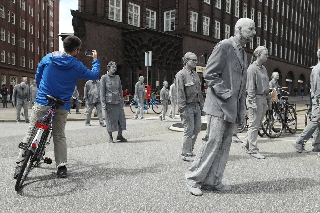 Zombie Protest Before Hamburg G20 Summit