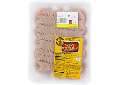 Trader Joe's All-Natural Ground Turkey ($4)