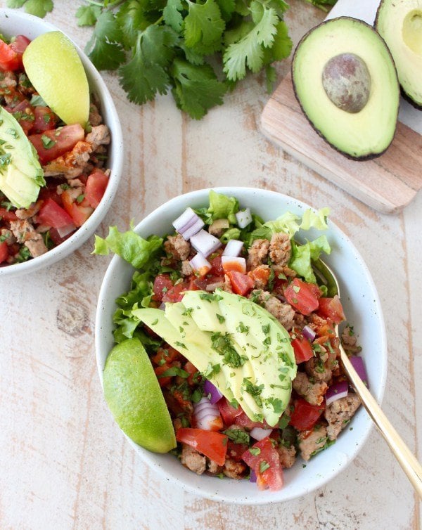 Whole30: Turkey Taco Salad