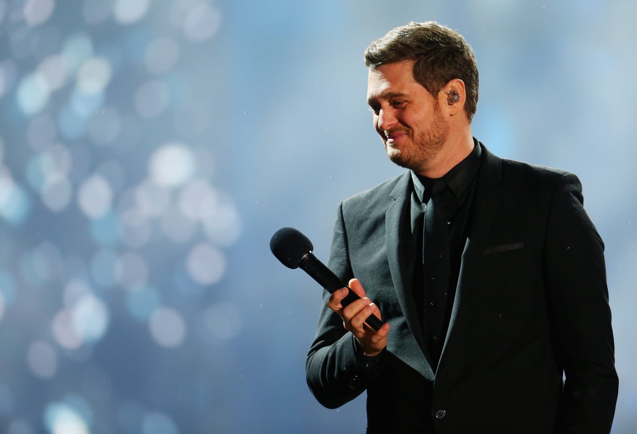 SYDNEY, AUSTRALIA - OCTOBER 5: Michael Buble performs at Allianz Stadium on October 5, 2018 in Sydney, Australia. (Photo by Don Arnold / WireImage)