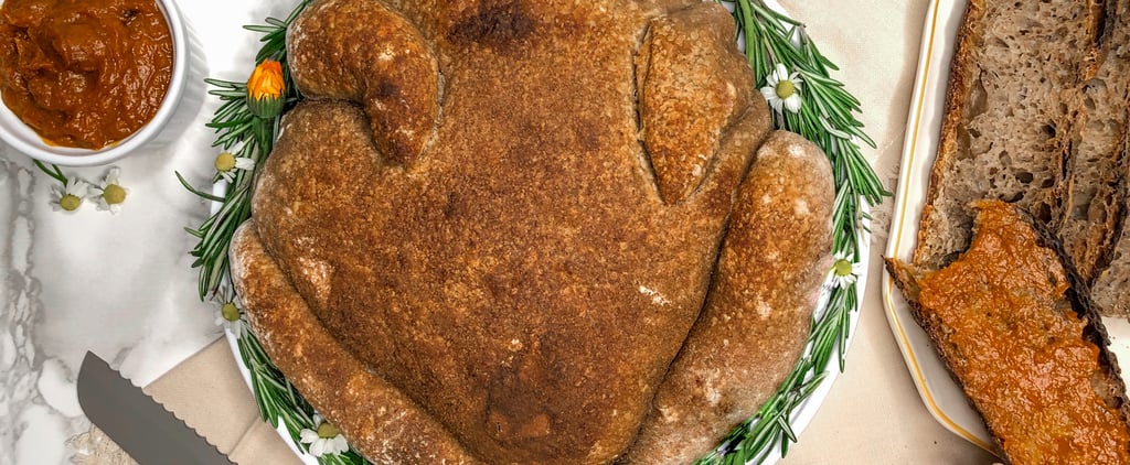 感恩节酵母土耳其面包配方与照片