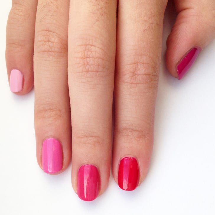 DIY Pink Ombre Nail Art | POPSUGAR Beauty The trendiest fall ombre nail colors women use this season are gray, red, wine, bordo and marsala, purple, chocolate brown.