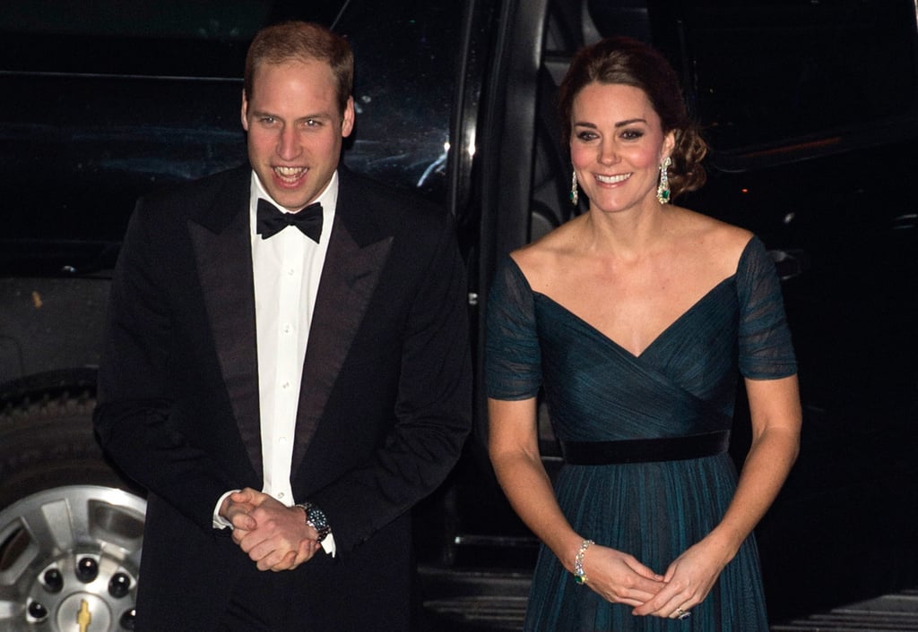 Kate Middleton and Prince William at St. Andrews Dinner 2014
