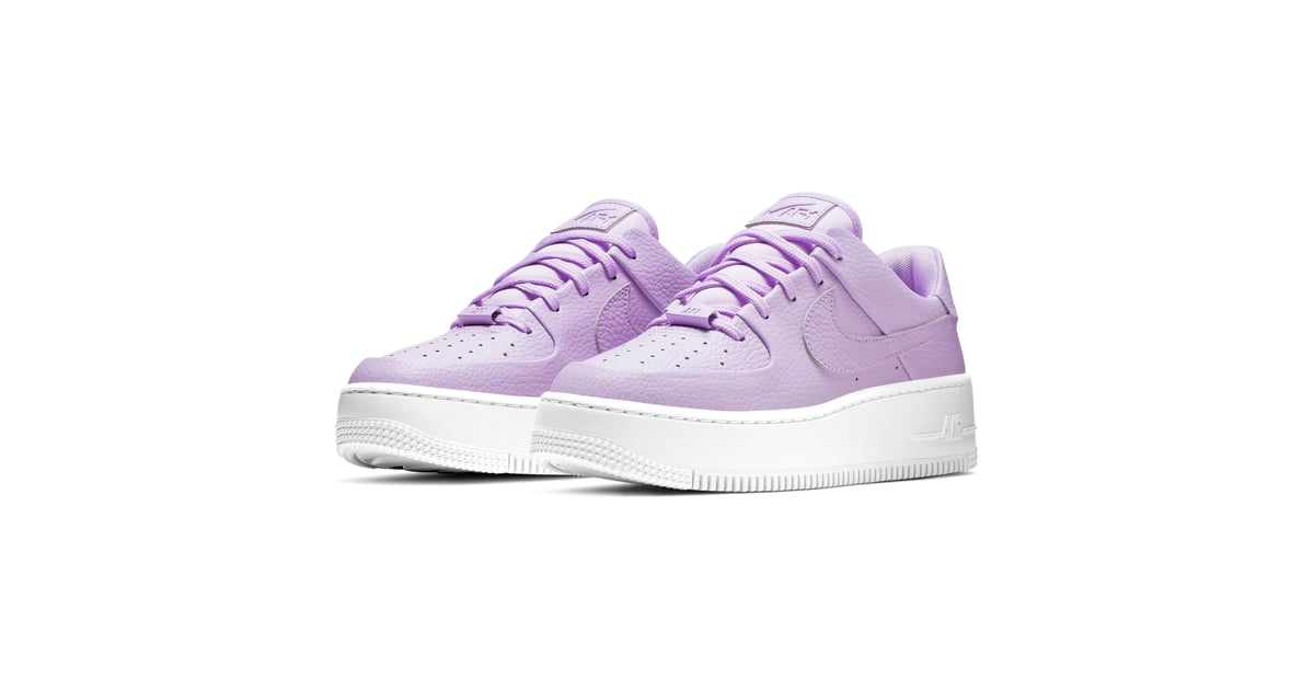 air force 1 sage low platform sneakers