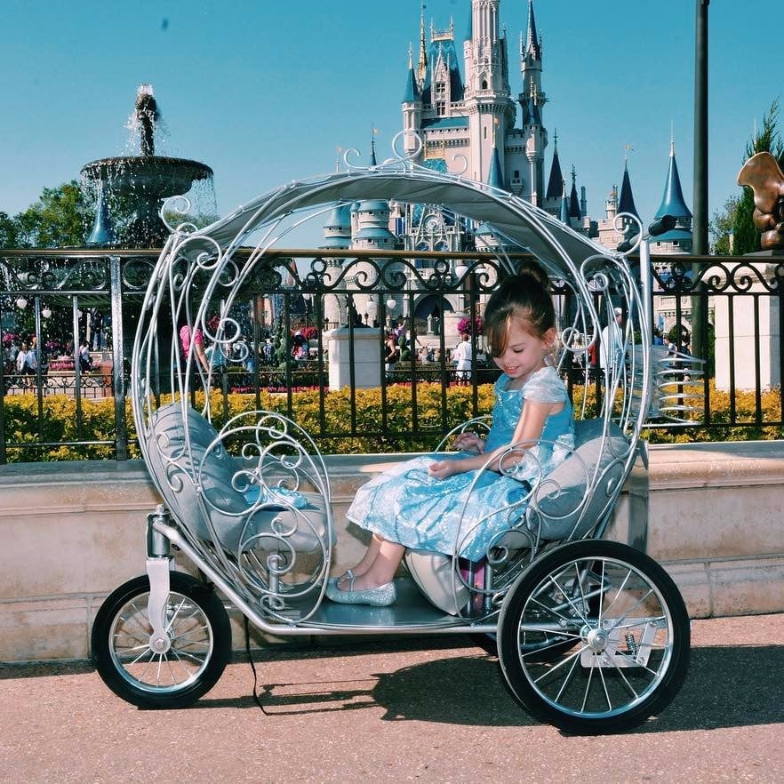 princess carriage stroller rental disney world