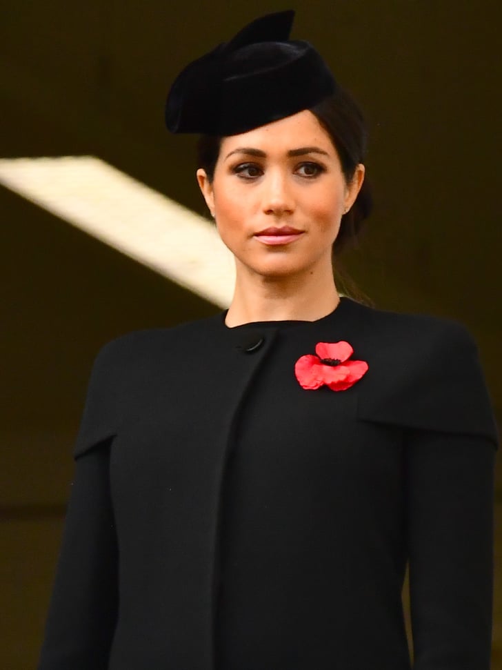 Meghan Markle Remembrance Day Look 2018 | POPSUGAR Fashion ...