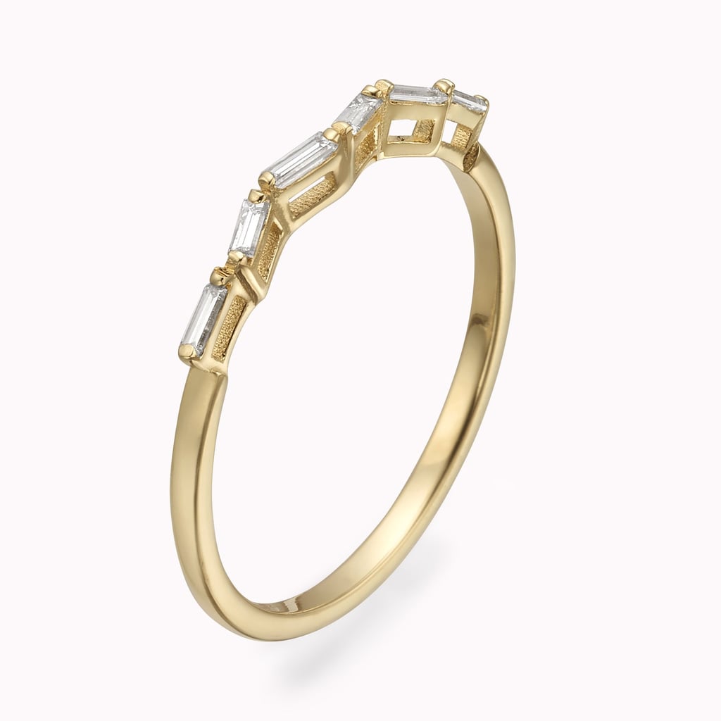 Magal Diamond Dancing Baguette Ring