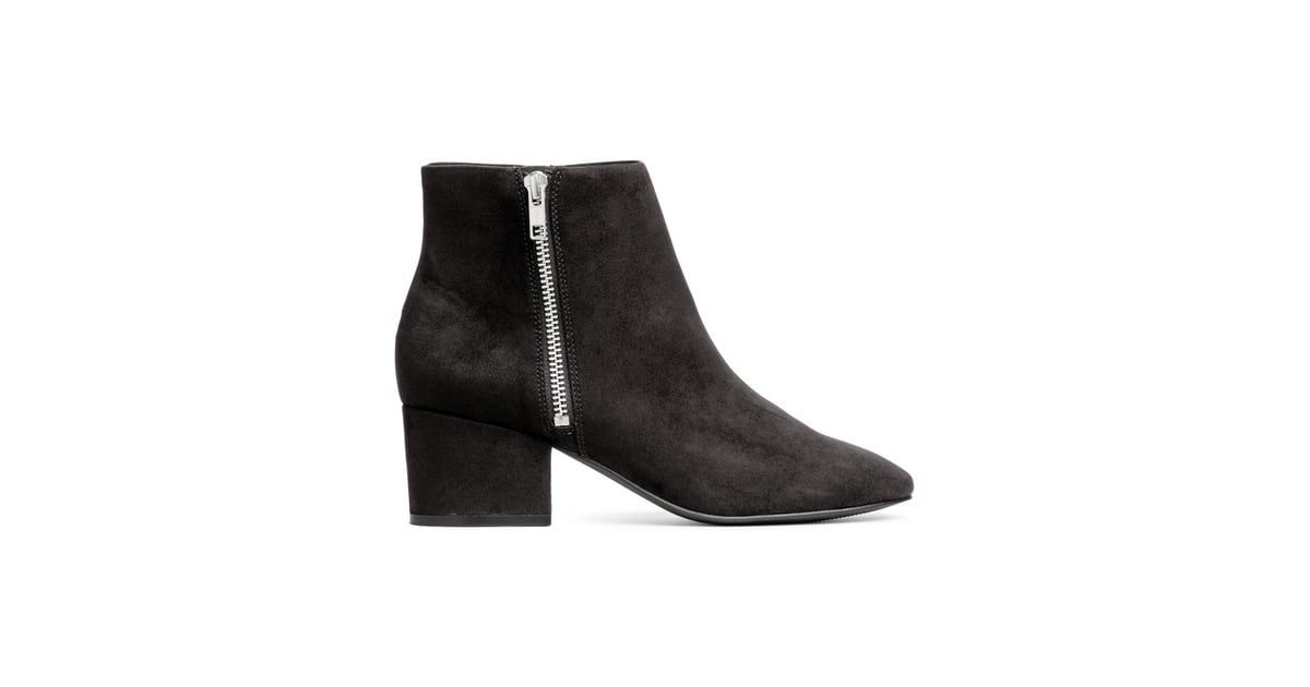 h&m lace up boots