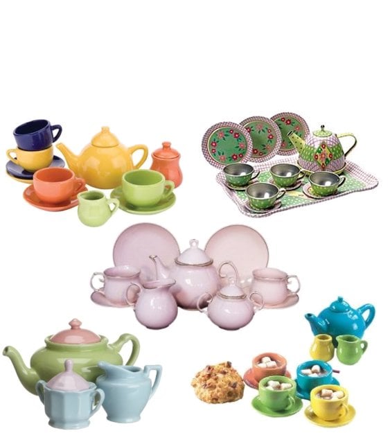little girl tea party set