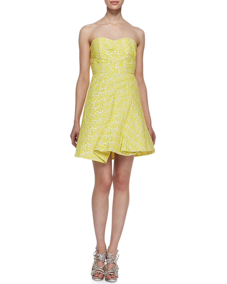 Alice + Olivia Yellow Dress