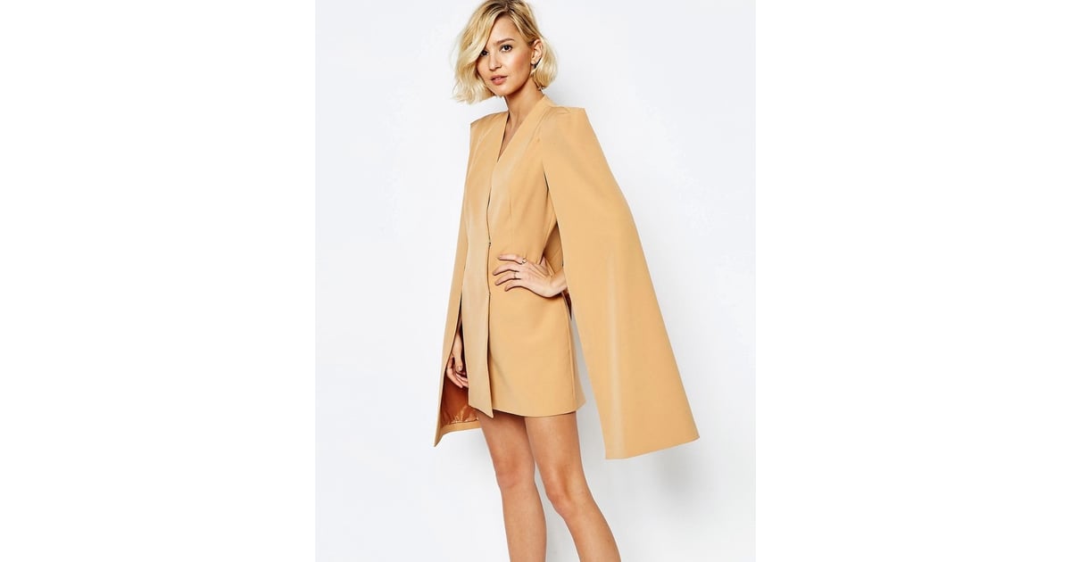 Lavish Alice Split Back Cape Dress (106) Affordable Dresses to Wear