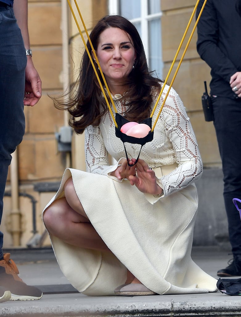 When She Probably Thought About Aiming For the Queen's Window