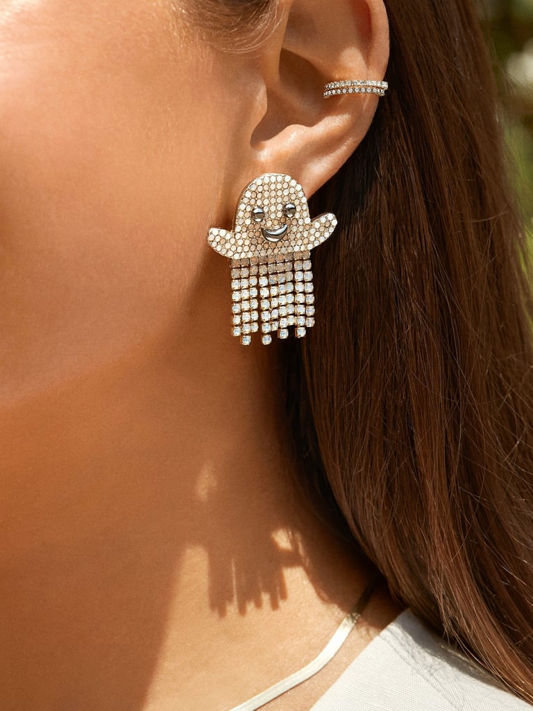 Boo-tiful and Whimsical: BaubleBar Casper Crystal Earrings