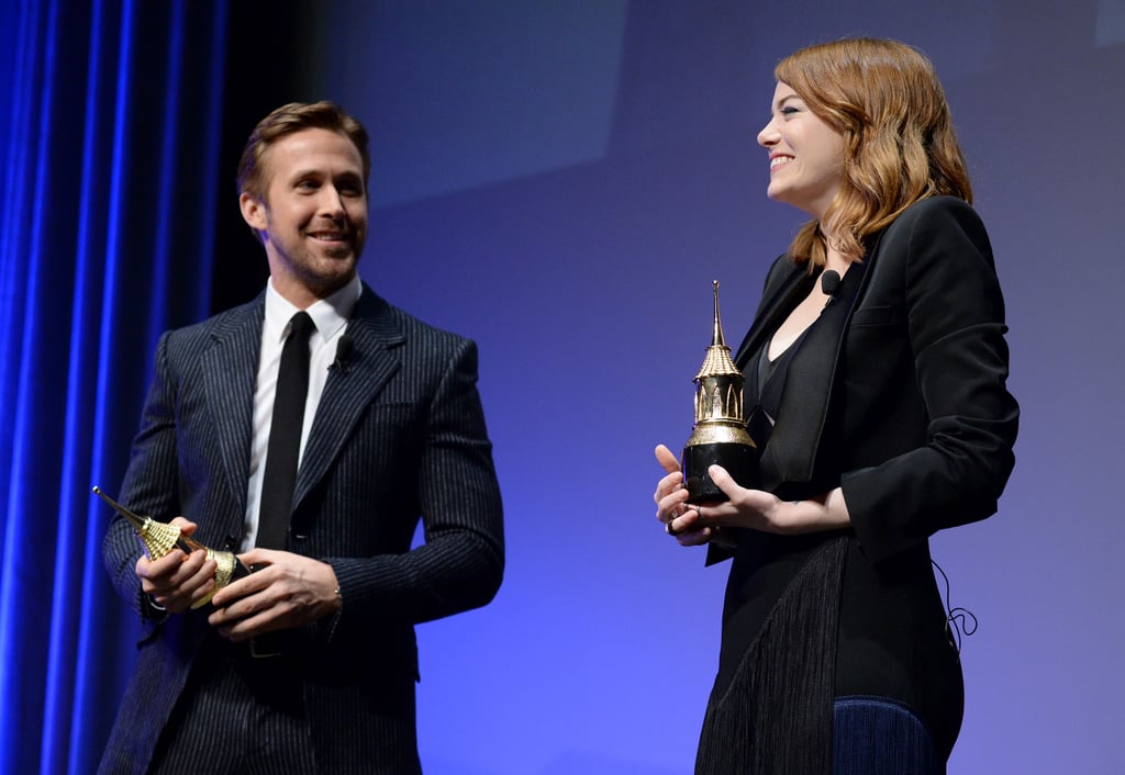 Ryan Gosling and Emma Stone at Santa Barbara Film Festival