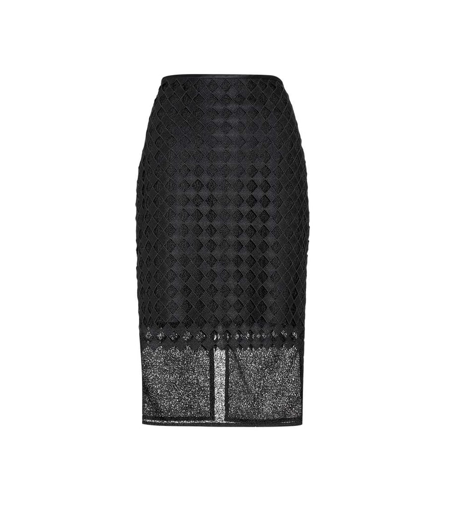 Diane von Furstenberg Layered Lace Pencil Skirt | Best Skirts by Body ...