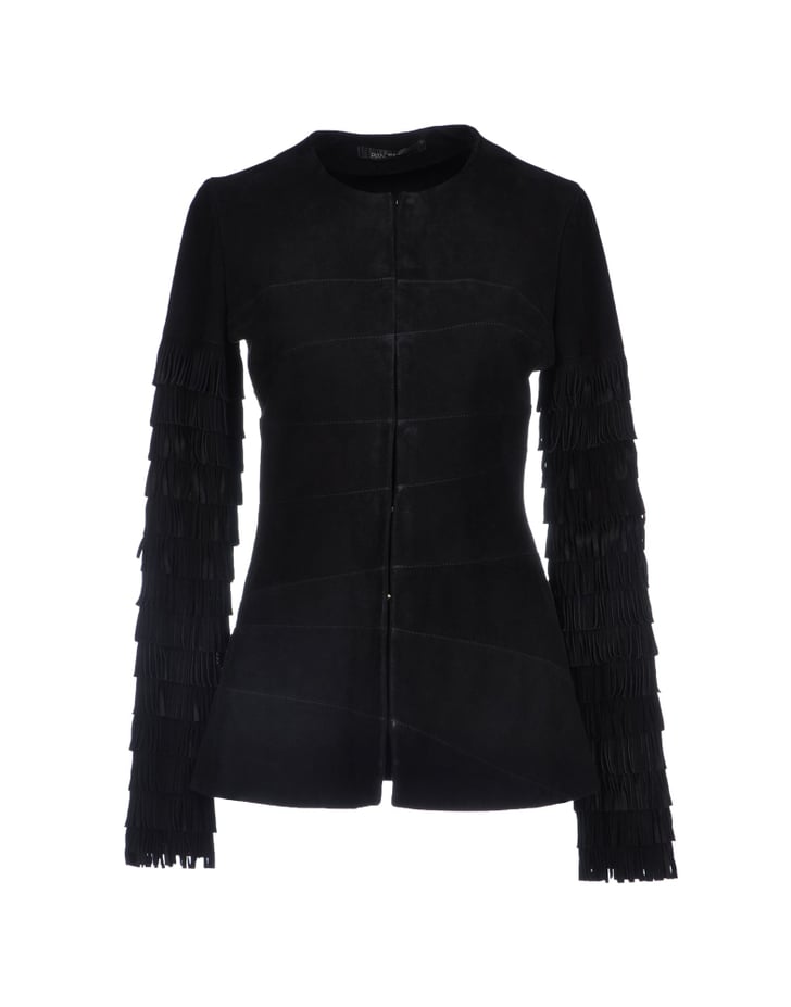Pianurastudio Blazer Jacket | Black Fringe Jackets For Fall | POPSUGAR ...