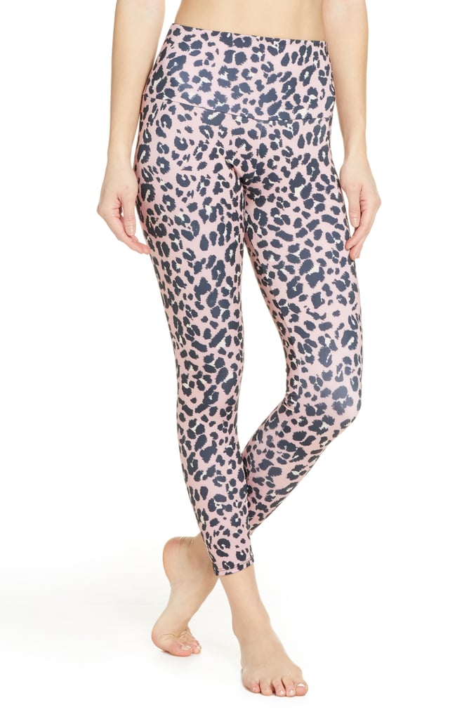 cheetah print workout leggings