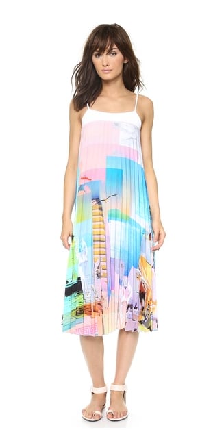 Clover Canyon Watercolor Midi Dress