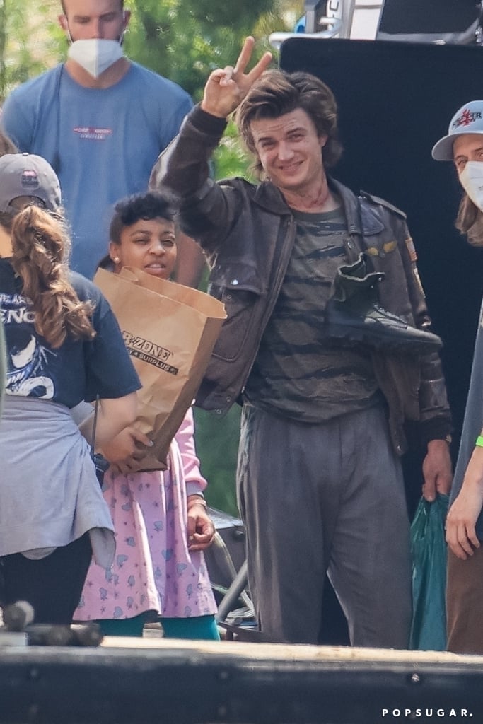 See the Cast of Stranger Things on Set of Season 4 | Photos